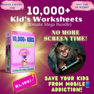 10,000+ Kids Worksheets Bundle